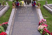 Grave of Elvis Aaron Presley
